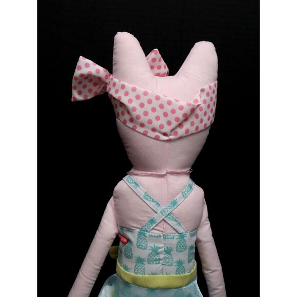 Pottery Barn Kids Swim Cat 28" Designer Doll 2015 Plush Sunglasses Pineapple - Picture 6 of 12